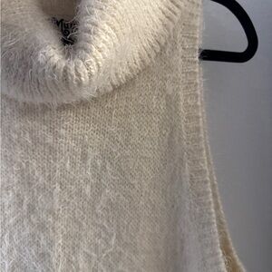 Show Me Your MuMu Fuzzy Fauna Cream Mini Dress